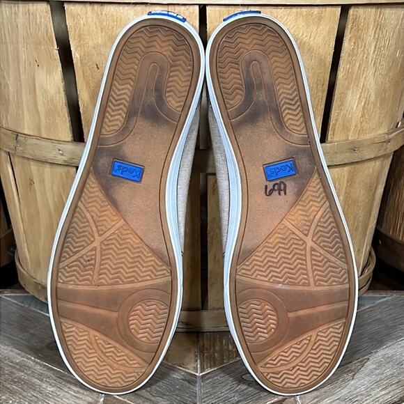 Keds Center 2 Beige Canvas Canvas Lace-Up Casual Comfort Sneakers Women Size 8.5 - Picture 10 of 11